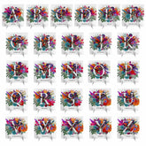 Burst of Colors Desk Clock